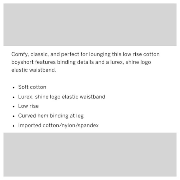 ❌Size M ❤️PINK VICTORIA'S SECRET LOGO BOYSHORT. - Picture 3 of 4